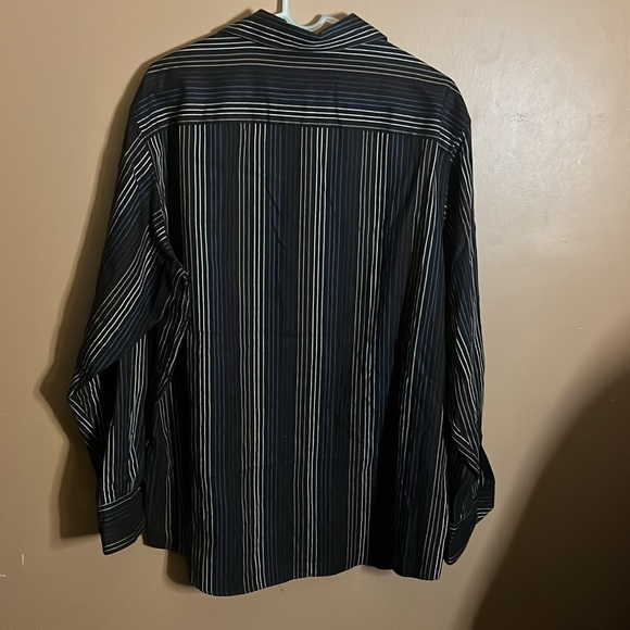 Axcess colourful stripes dress shirt. L4 - Picture 5 of 5